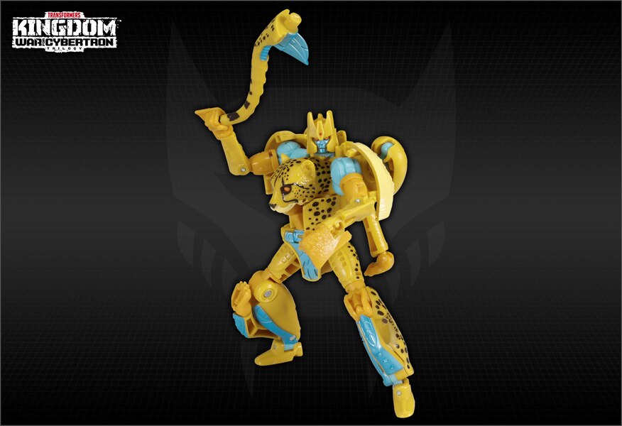 Takara Transformers Kingdom Wave 1 Official Beast Images for Leader